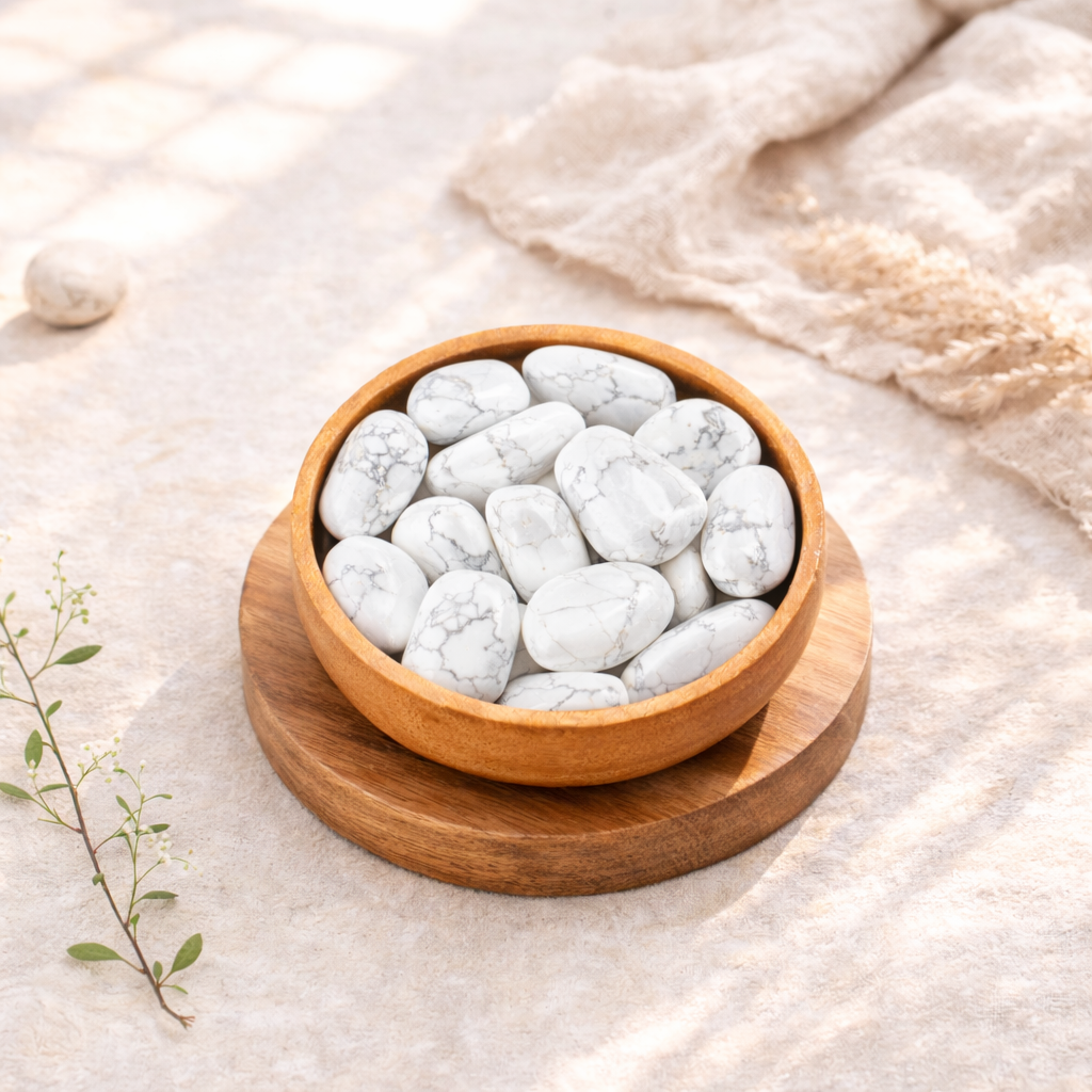 L'howlite blanche