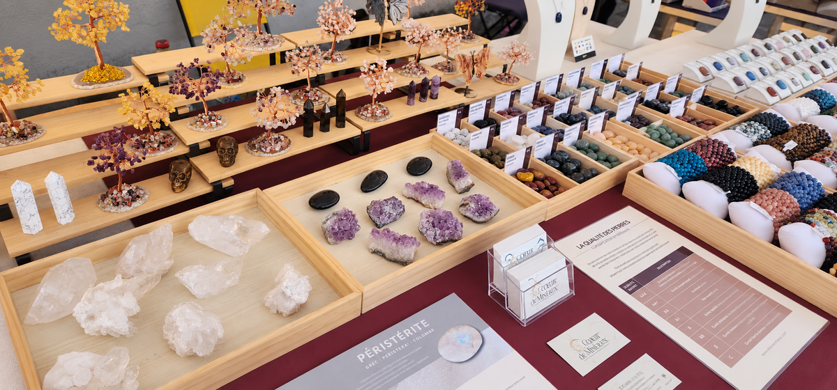 Coeur de Minéraux, boutique de pierres naturelles et minéraux