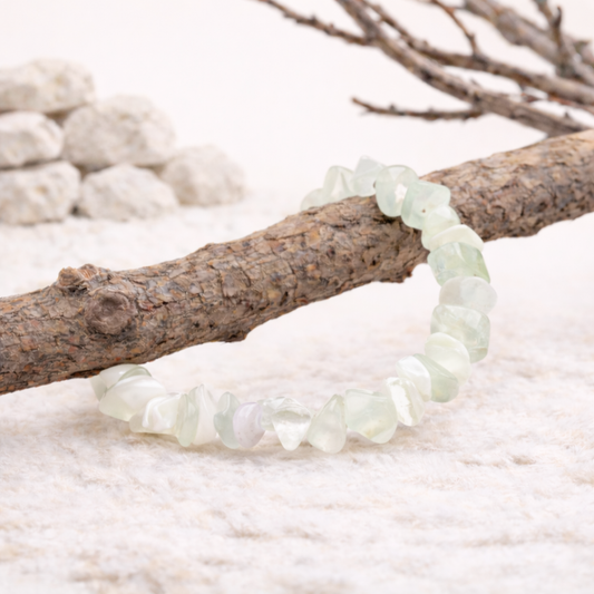 Bracelet baroque en Jade de Chine, qualité A, pierre de sagesse et d'harmonie.